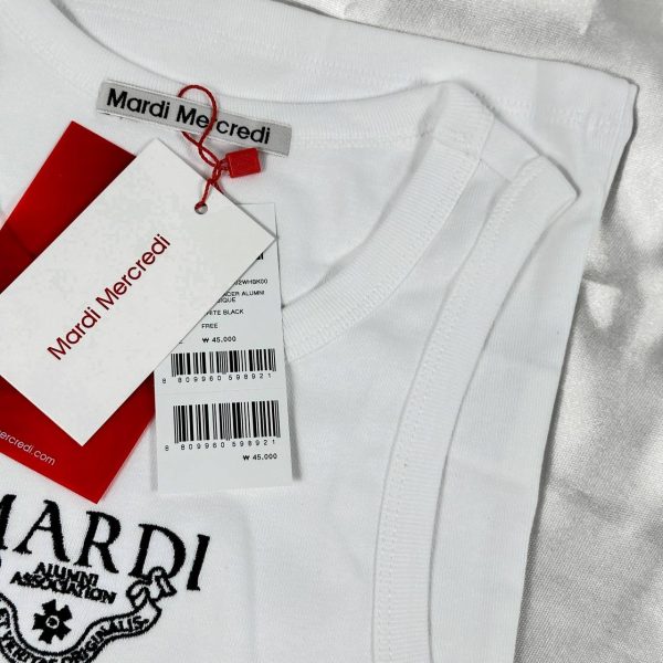 MARDI TANK RACER WHITE BLACK - Image 3