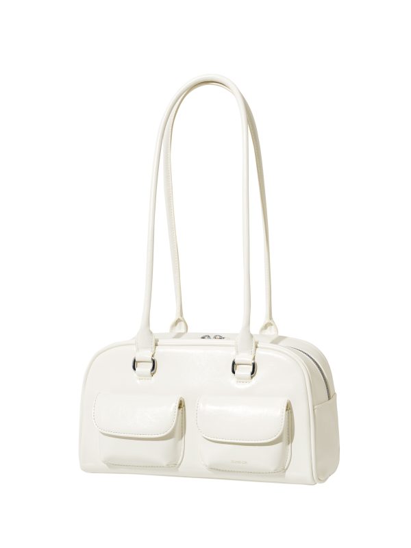 Stand Oil Chubby Bag in White - Image 2