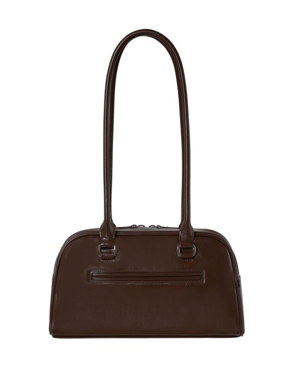 Stand Oil Chubby Bag in Maroon - Image 7
