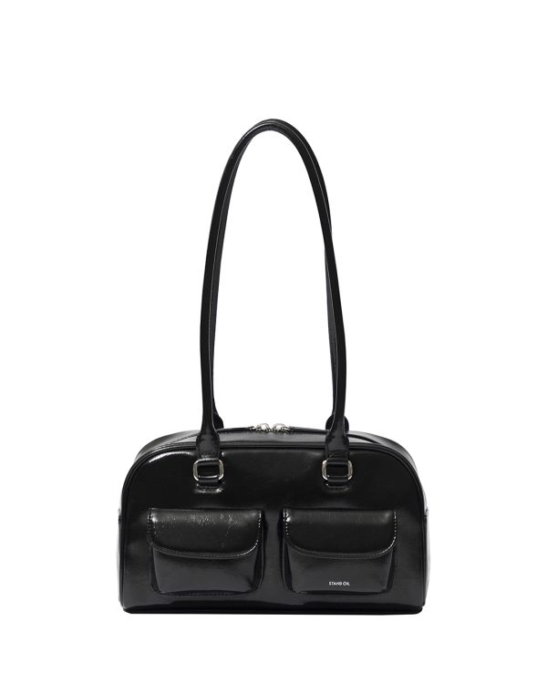 Stand Oil Chubby Bag in Black