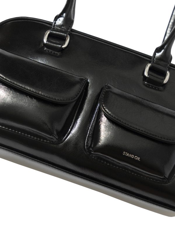 Stand Oil Chubby Bag in Black - Image 5