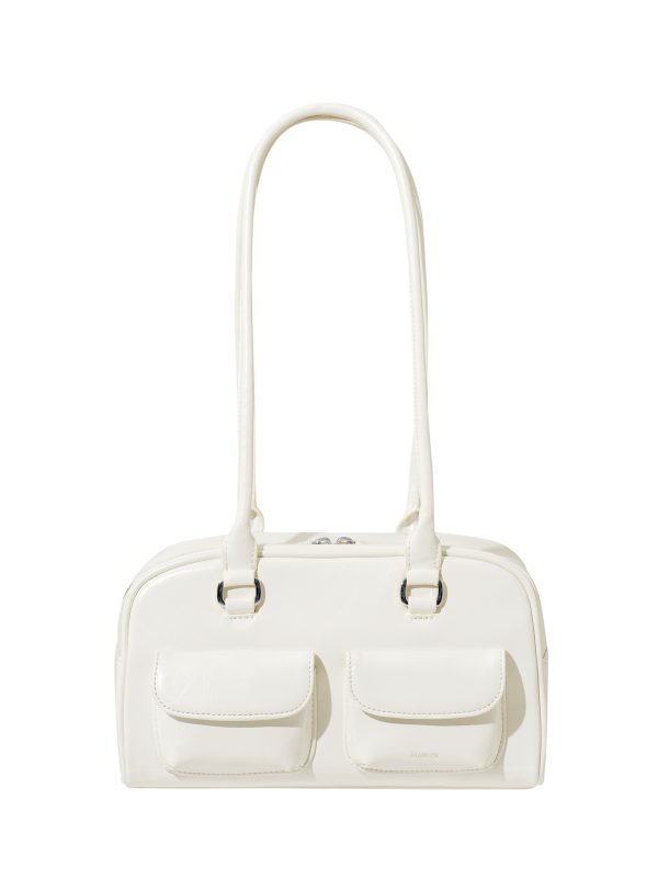 Stand Oil Chubby Bag in White