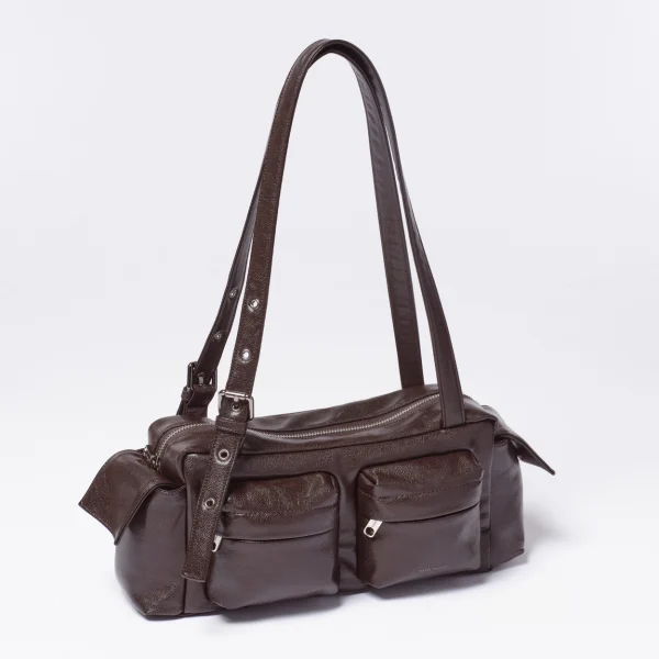 Samo Ondoh Pocket Utility Bag M Goat Chocolate - Image 3
