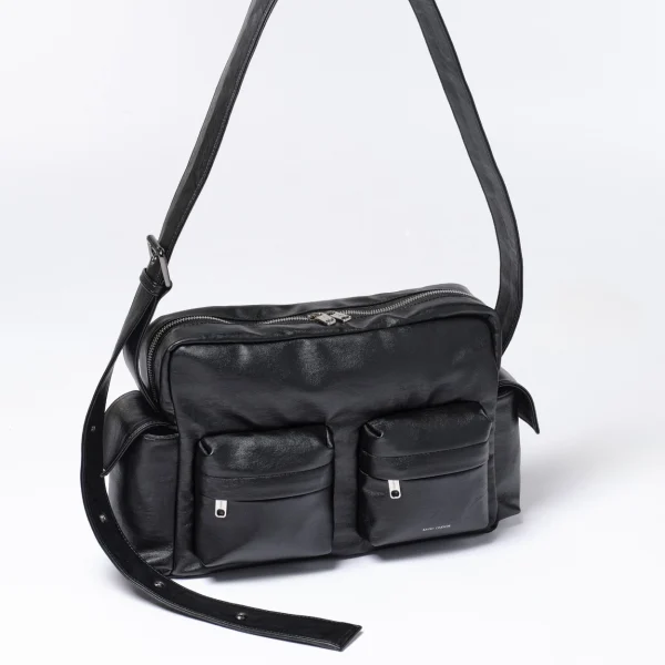 Samo Ondoh Pocket Utility Bag M Nappa black - Image 3