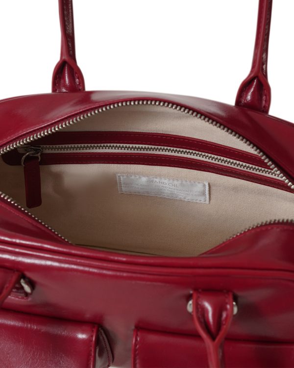 Stand Oil Chubby Bag in Red Wine - Image 2