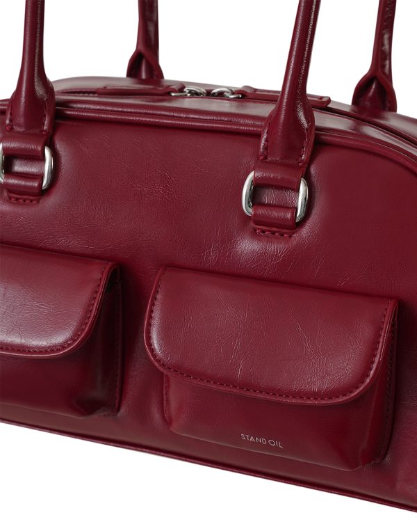 Stand Oil Chubby Bag in Red Wine - Image 6