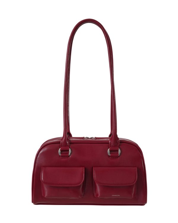 Stand Oil Chubby Bag in Red Wine